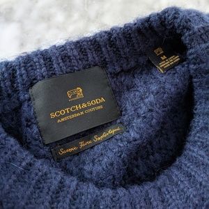 Scotch Soda Amsterdam Couture Men's Wool Sweater S